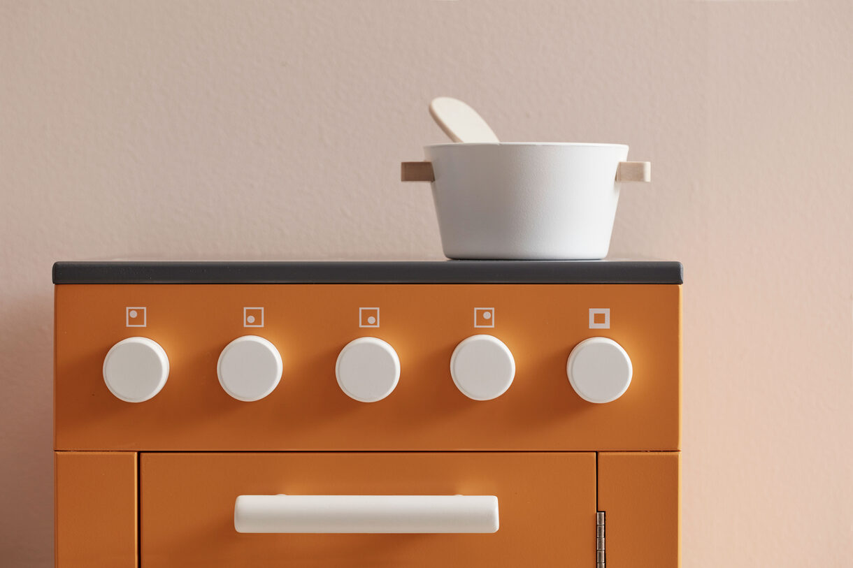 Ξύλινος φούρνος BISTROT (κίτρινο)