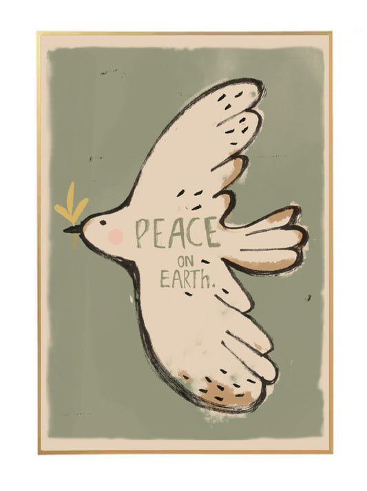 PEACE BIRD WALLPOSTER